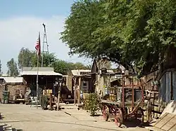 Historic artifacts in the Gadsden Museum