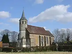 The church of Galametz