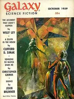 Galaxy Science Fiction cover (October 1959)