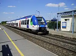 A B82500 arrives at the station