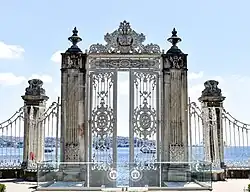 Interior view of the Gate to the Bosporus