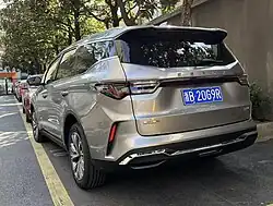 Geely Jiaji L rear