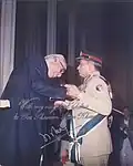 Receiving the Nishan-e-Imtiaz