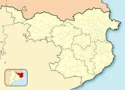 Beuda is located in Province of Girona