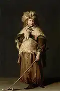 Moses ter Borch Holding a Kolf Stick, c. 1655, National Gallery of Art, Washington