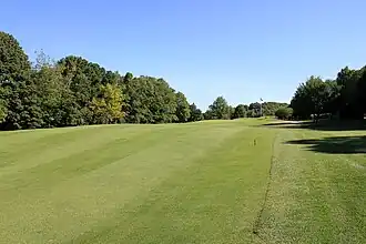 One of the fairways