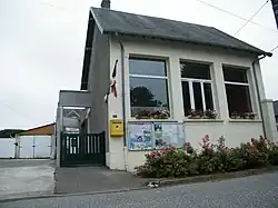 The town hall in Ginchy