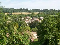 A general view of Glaignes
