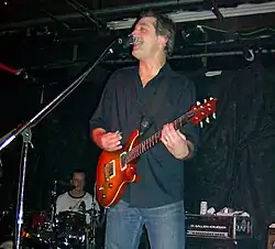 McConnell performing at Hal n Mal's in Jackson, Mississippi in 2008