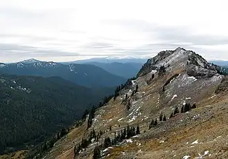 Goat Ridge; base of Mount Adams is visible