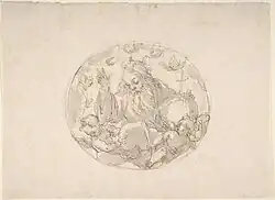 God the Father with the Globe