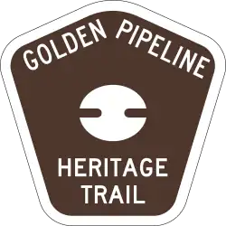 Tourist drive marker