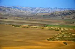 Landscape along the Khaled Nabi Road