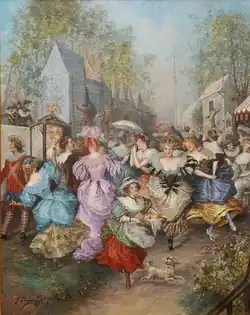 À la fête, 1898, private collection