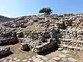 Terraced structure at Gournia