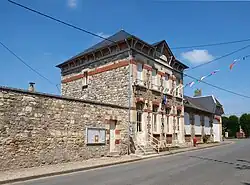 The town hall of Grand-Rozoy