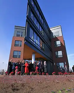 Metro Heights at Mondawmin apartments on the 2700 block of Reisterstown Road in Liberty Square, Baltimore