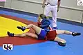 Ground fighting in Sambo