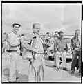 Cahier (left) at the 1955 Grand Prix of Kristianstad