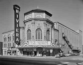 Grand Riviera Theatre in Detroit c. 1970