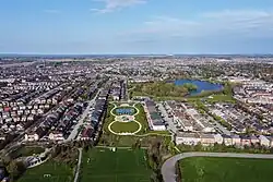 Aerial view of Greensborough