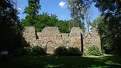Ruins of the 13th century Church of Saint Martin