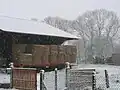 Guilmécourt under snow