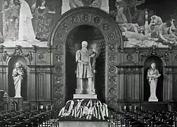 Gutenbergdenkmal im Deutschen Buchgewerbehaus, 1900