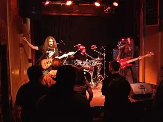 The Aristocrats performing live in 2012