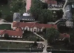 Aerial photograph of Győrtelek
