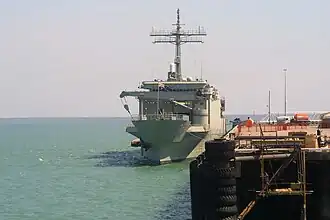HMAS Kanimbla in Darwin in July 2006