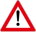 A01Other danger ahead