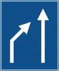 C88 Lane ends
