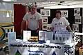 Humanists, Atheists, & Agnostics of Manitoba (HAAM) booth in 2012.