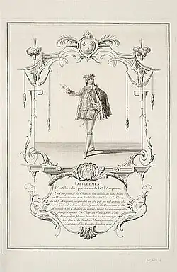 Habillement d'un chevalier porte-dais de la Sainte Ampoule