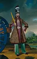 The Shah of Persia Nāser ad-Dīn Shāh by Hakob Hovnatanian