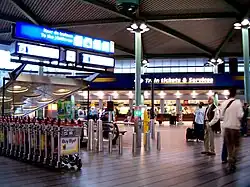Entrance to the platform