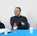 Han Xiaomang at the International Tangut Encoding Conference, Beijing, December 2013