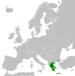 The Hellenic State in 1942