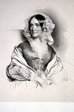Lithograph by Josef Kriehuber (c.1840)