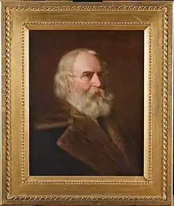 Portrait of H.W. Longfellow by his son, Ernest, 1886