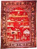 Heriz carpet vaq-vaq