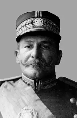 Marshal Hermes da Fonseca, then-President of Brazil, wearing a kepi, c. 1910