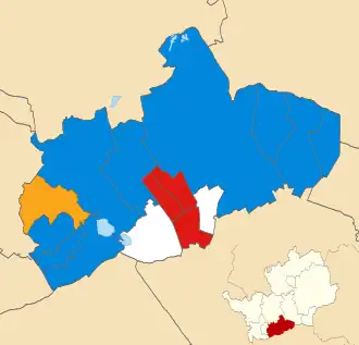 2000 results map