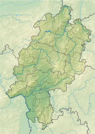 Messel Pit is located in Hesse