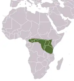 Map of range