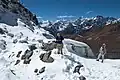 View to the west from Cho La pass