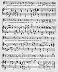 Second page of music and lyrics