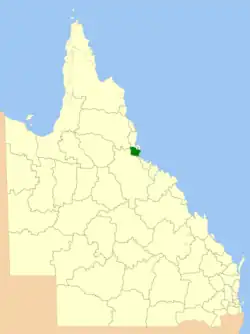 Location within Queensland
