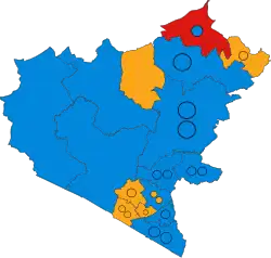 2015 results map